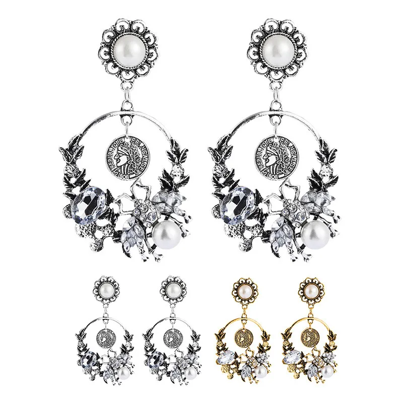 Женские серьги с жемчугом в стиле барокко | Украшения и аксессуары