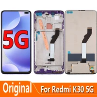 original 6 67 for xiaomi redmi k30 5g m1912g7be m1912g7bc lcd display touch screen digitizer assemby replacement parts