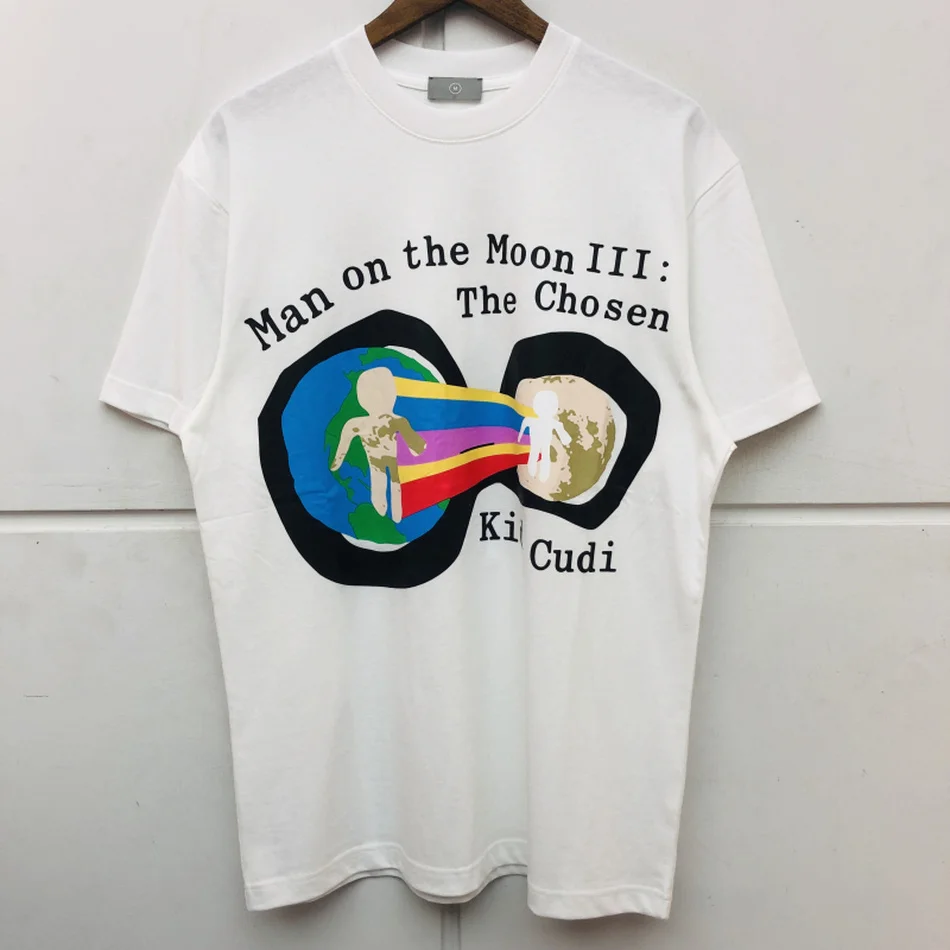 

CPFM.XYZ For Motm III Heaven On Earth T-Shirt Text Men heavy fabric Unisex Tee Collar Tops harajuku shirts for women