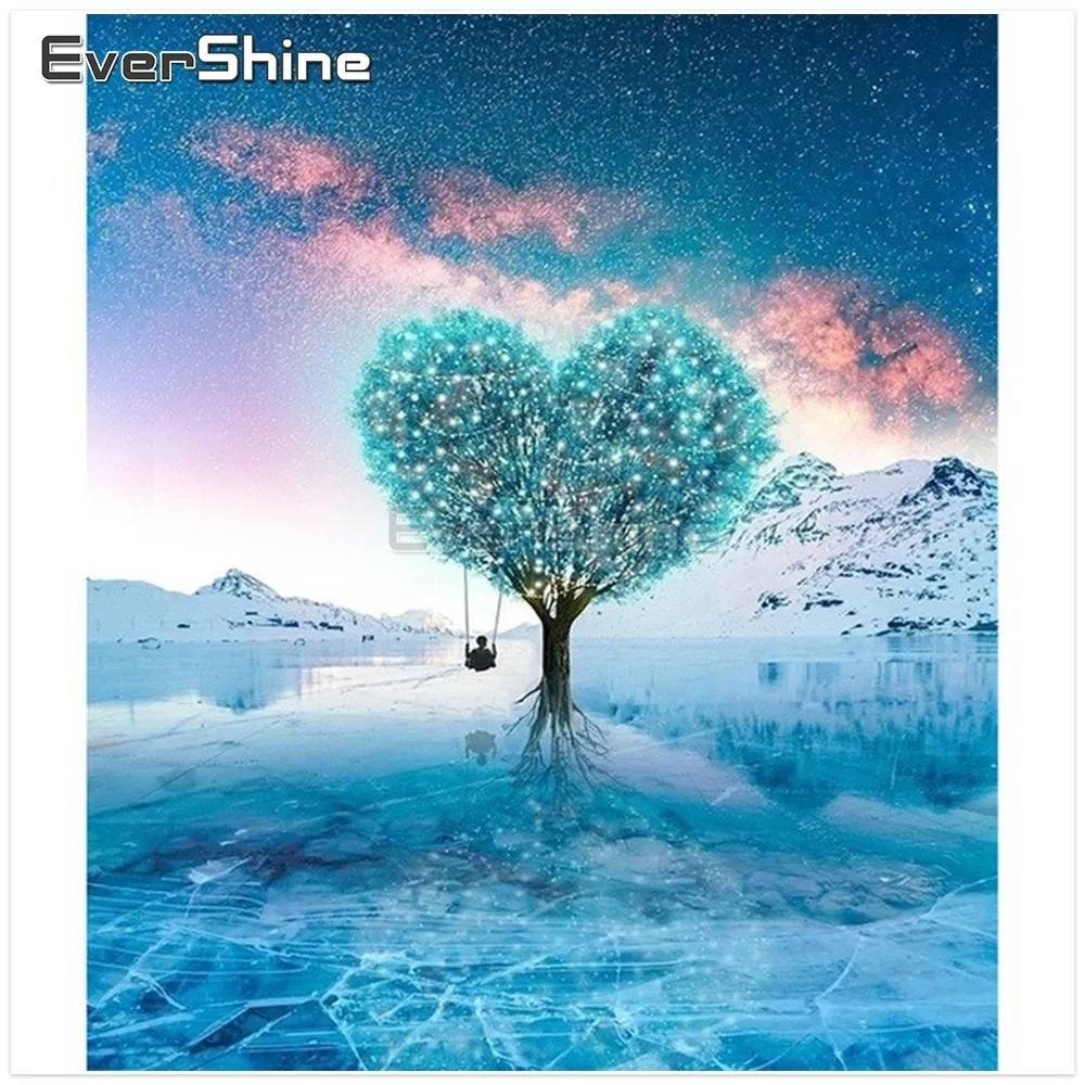 EverShine Diy алмазная вышивка пейзаж полный квадрат Дрель алмаз живопись картины из