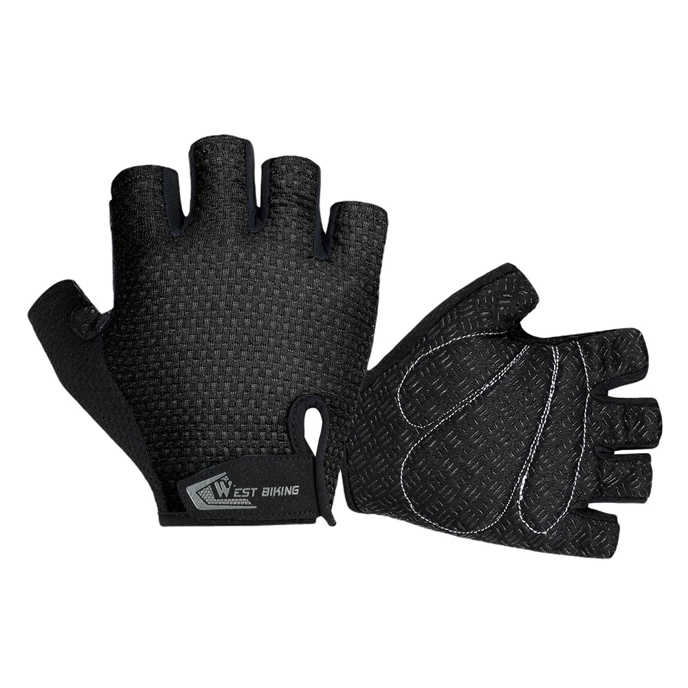 

Unisex Bicycle Gloves Riding Breathable Short Finger Gloves Anti-skid Half Finger Gloves Mountain Bike Riding Gloves