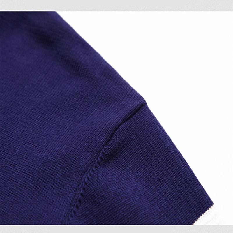 

New Men Knitted Striped Male Sweater Brand Casual Autumn Winter Warm Pullover Thick Mens Sweaters Jersey Cotton Clothing