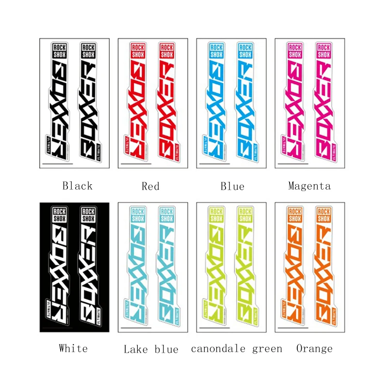 2020 Rockshox boxxer наклейка на переднюю вилку самоклеящаяся горный велосипед