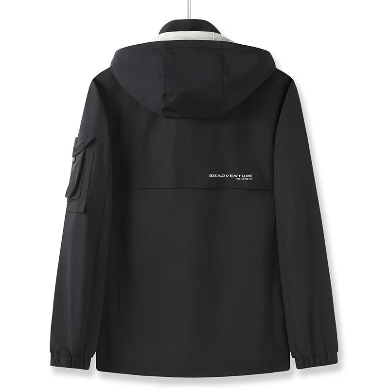Осенняя ветрозащитная водонепроницаемая куртка Мужская Уличная ветровка для