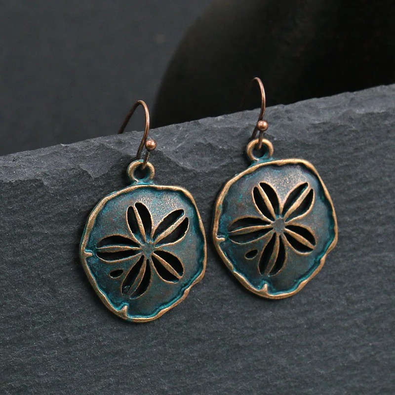 

Naomy&ZP 9 Pairs/Set Vintage Drop Earrings For Women Boho Bohemian Flower Dangle Earrings Fashion Accessories Jewelry Earrings