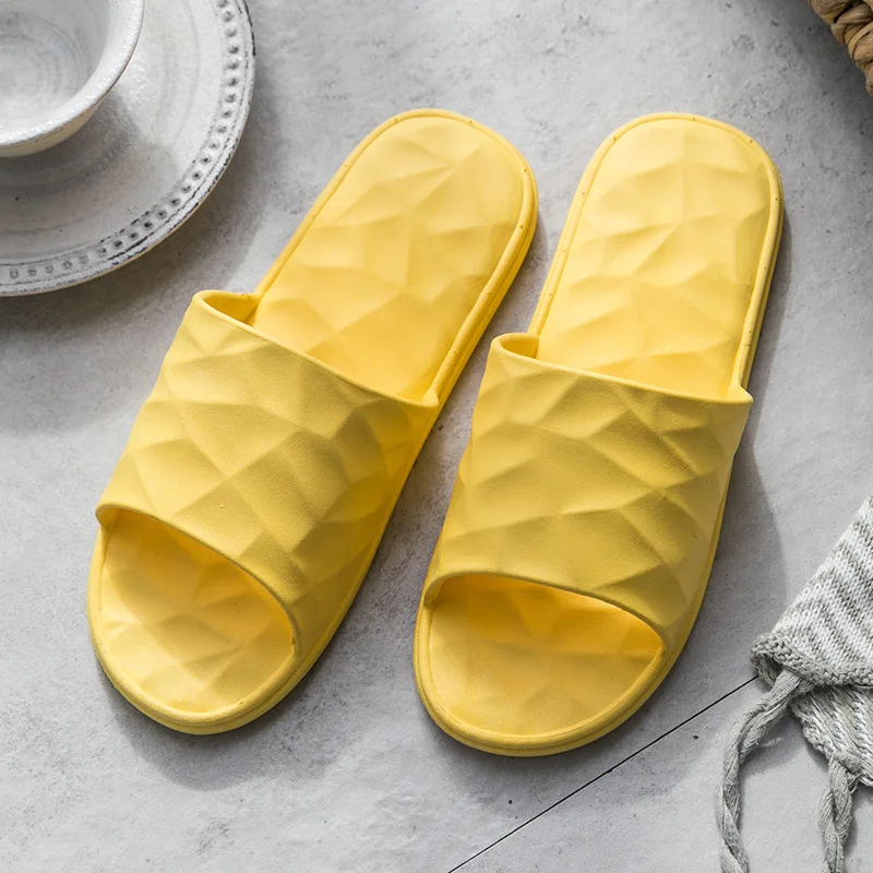 

Slippers Women's Summer Indoor Couples Soft Bottom Home Household Shoes Men's Massage Bathing Non-slip Sandals and Slippers