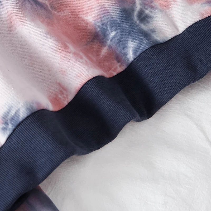 Женские толстовки с принтом на завязках свободные укороченные топы в стиле хип-pop