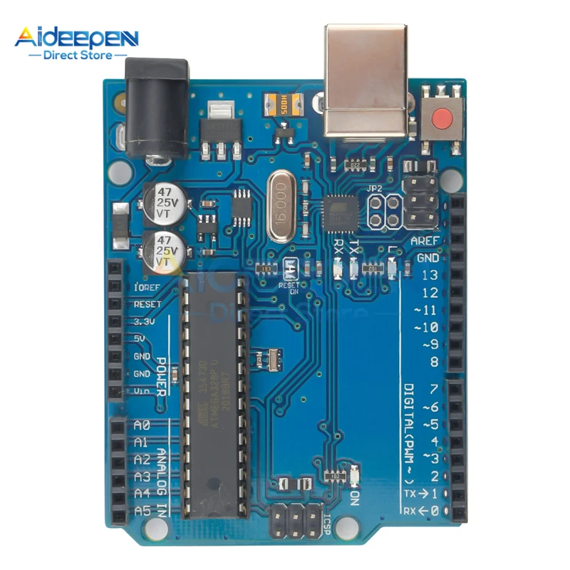 Плата микроконтроллера ATmega328P Mega328p плата Atmega16U2 совместимый модуль R3 замена CH340g