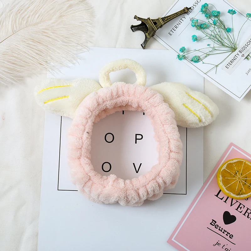 Корейский Детский милый мультфильм крылья ангела с мягким лицом мыть лицо макияж