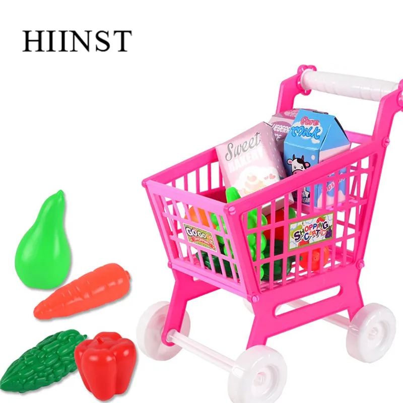 Детские игрушки фрукты и овощи набор для покупок автомобиль девочек детские