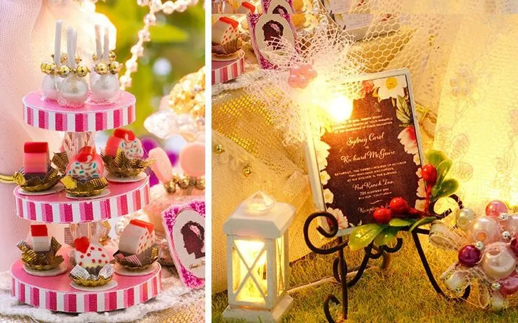 Кукольный домик ручной работы мебель Miniatura кукольные домики сделай сам