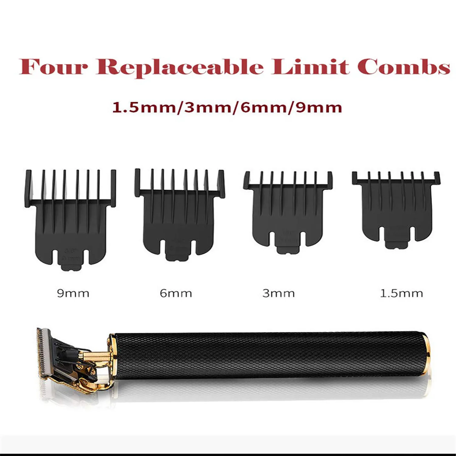 

USB Electric Hair Cutting Machine Rechargeable Hair Clipper Men Shaver Trimmer Professional Beard Trimmer