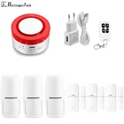 Беспроводная система сигнализации Tuya Smart Life Home, Wi-Fi, GSM, GPRS, дистанционное управление через приложение