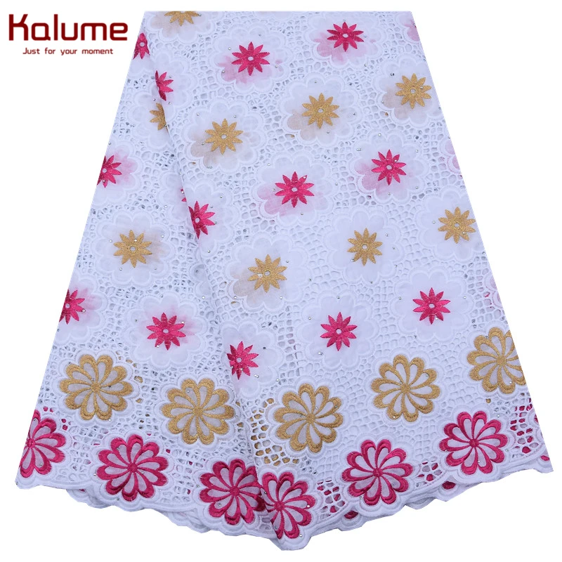 Кружевное платье Kalume высококачественное швейцарское хлопковое кружево с