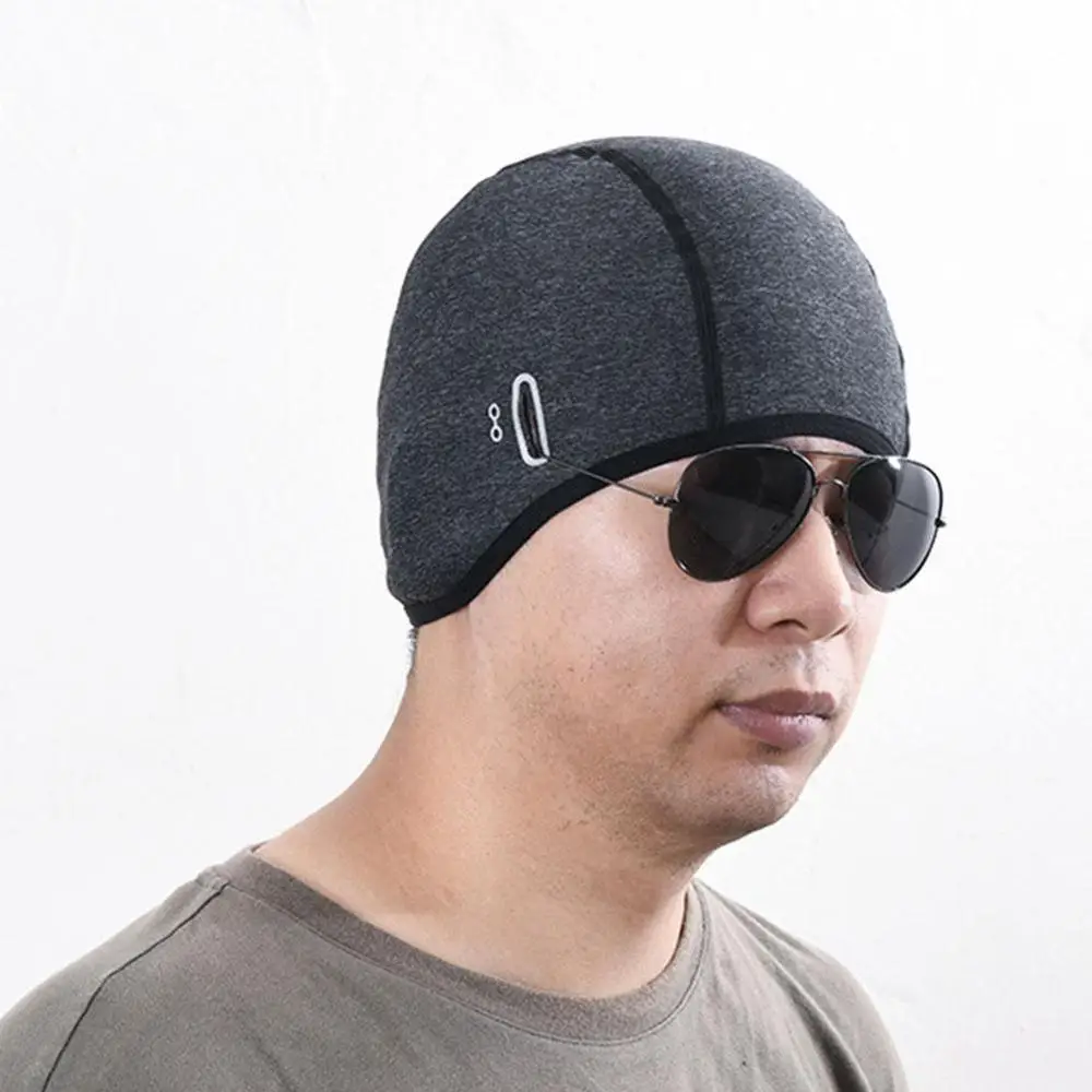 Зимние лыжные Кепки ветрозащитный Термальность флис бег Лыжный Спорт Мотоцикл