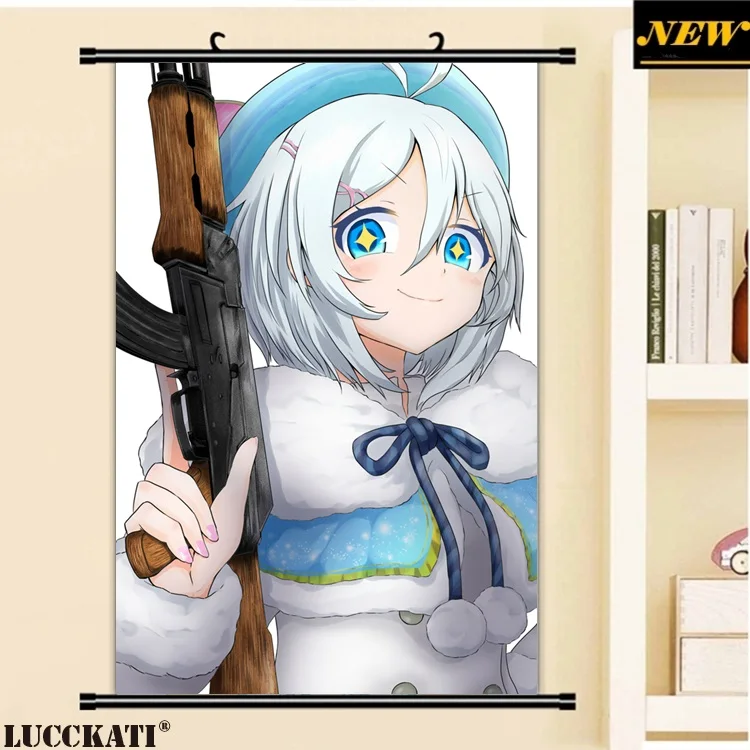 40X60 см Dennou Shoujo Youtuber Siro Channel Shiro loli CAME мультфильм аниме искусство стены картина