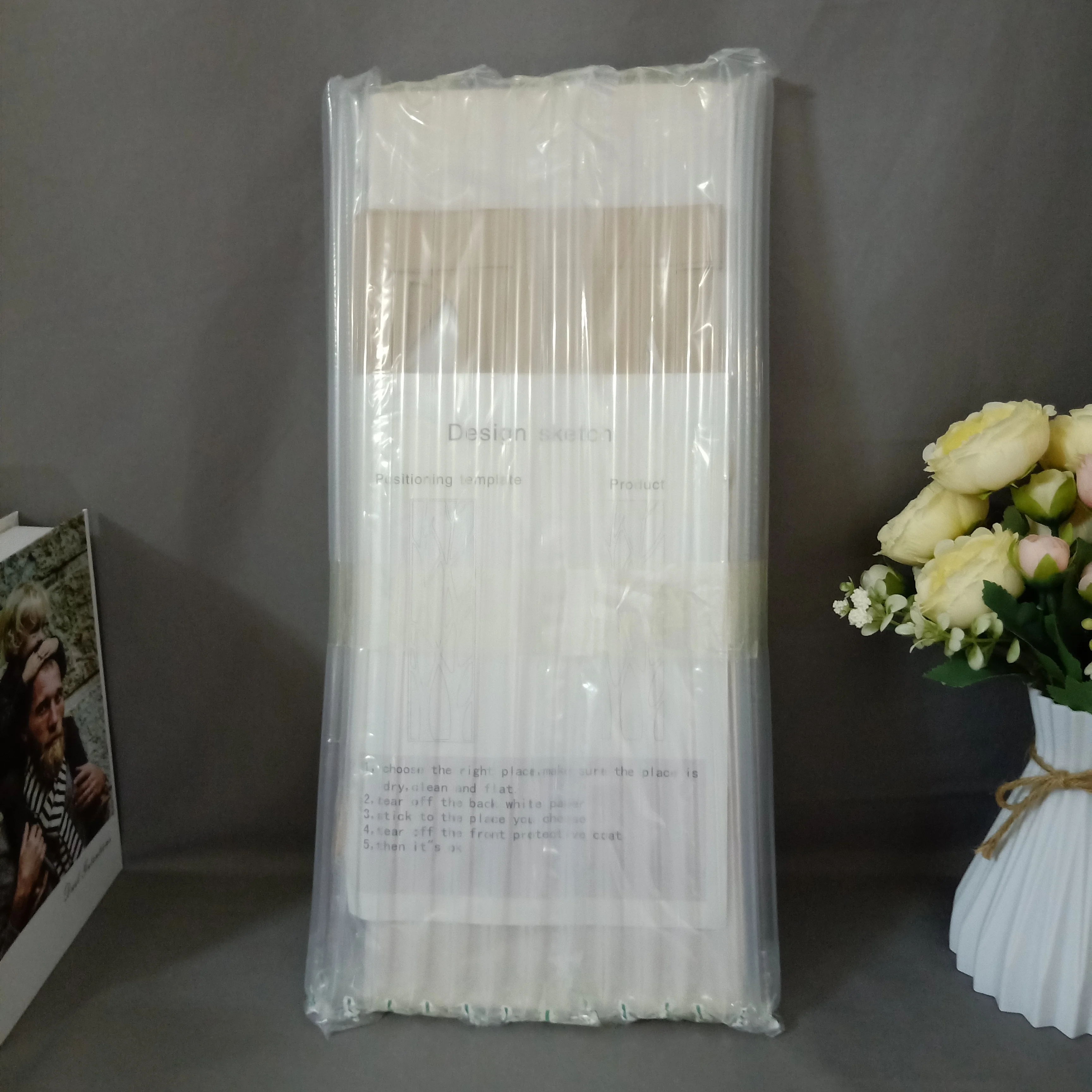 3D Зеркальные Стикеры на обои дерево акриловая наклейка DIY Искусство зеркальная