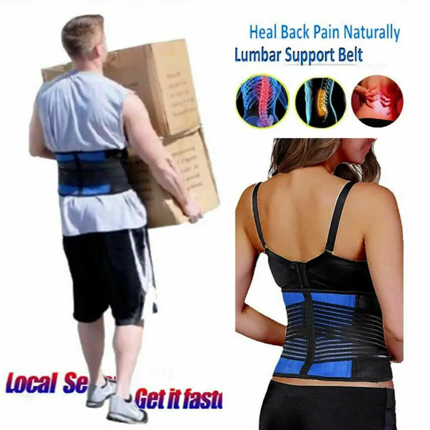 

Plus Size 4XL Lumbar Belt Orthopedic Back Waist Support Brace Fat Men Women Sport Safety Belt Bone Care Breathable Waist Trimmer