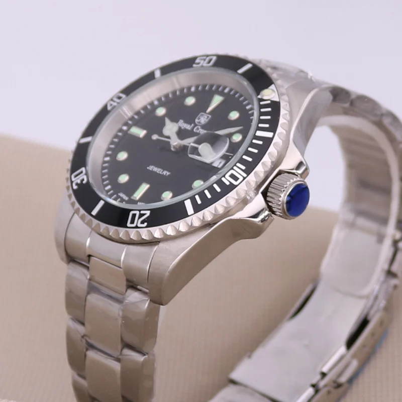 Часы наручные для мужчин и женщин модные японские кварцевые классические