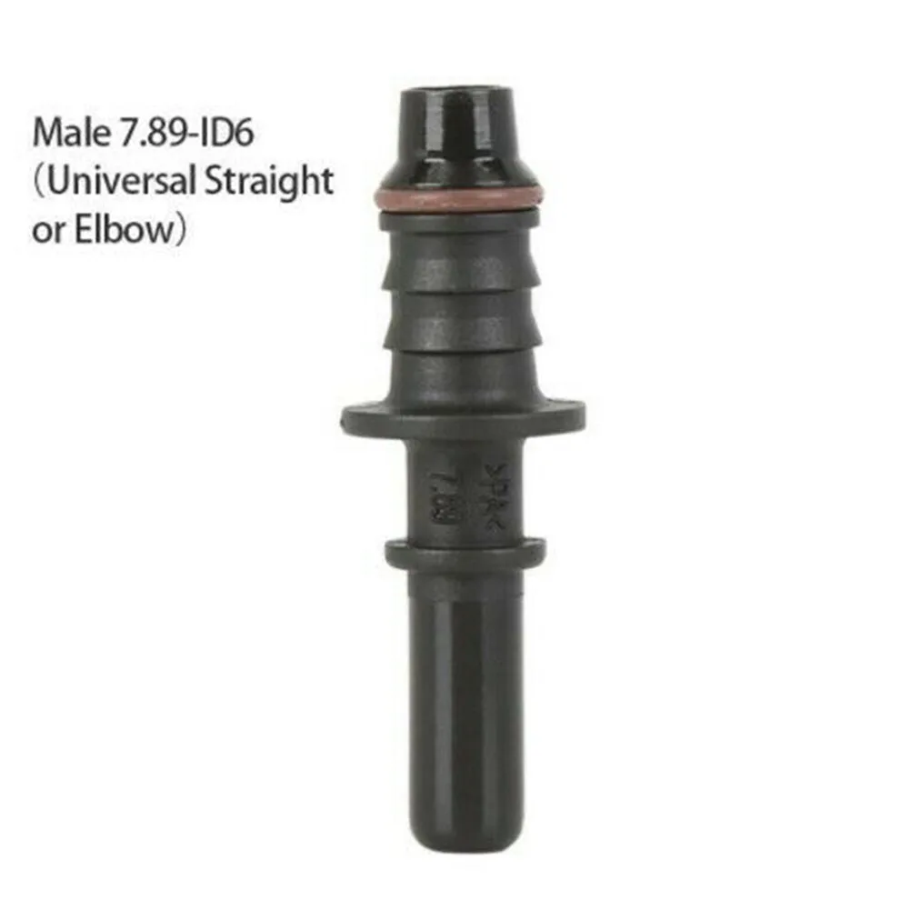

111111111111111111111111111111111111111111111111 1 Set Fuel Line Hose Quick Release Connector Straight 7.89 Mm
