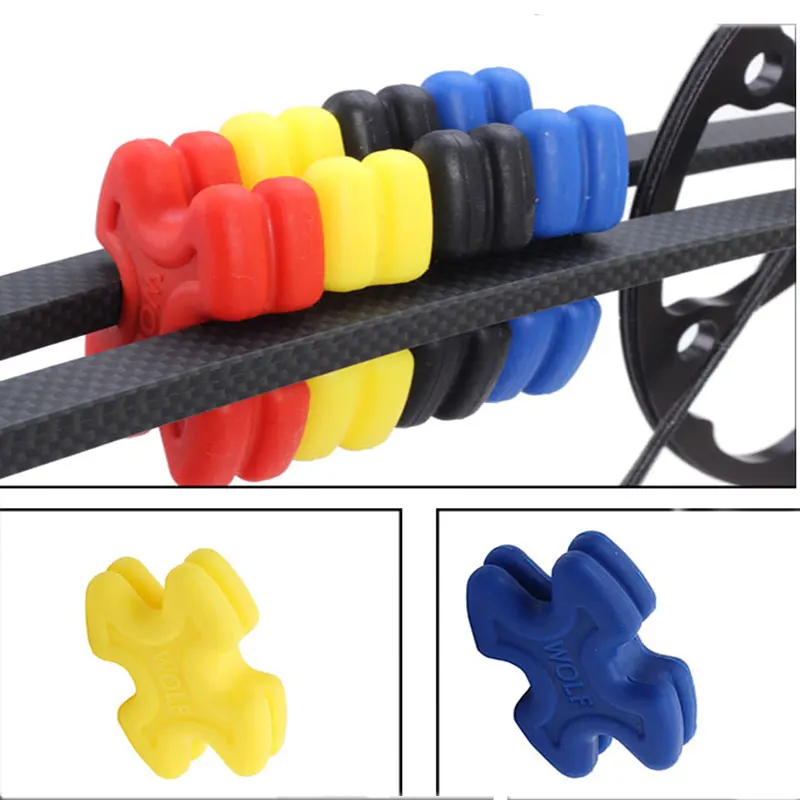 Стрельба из лука блочный лук стабилизатор конечности Вибрации Резиновый демпфер