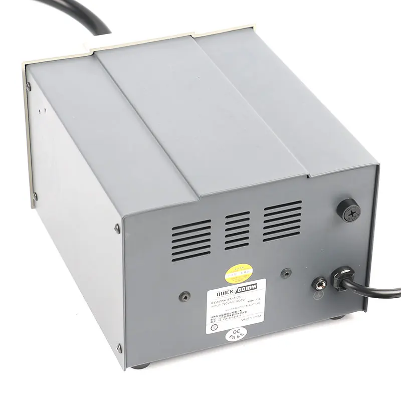 Quick 861DW Бессвинцовая паяльная станция с пистолетом горячего воздуха