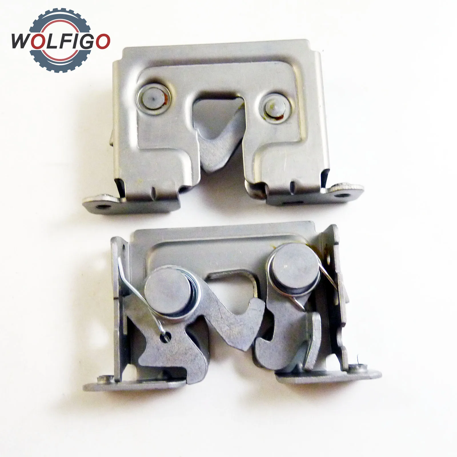 WOLFIGO 2 шт. Передняя Нижняя крышка замка защелка 51237008755 для BMW E82 E88 E90 E92 E93 E60 X1