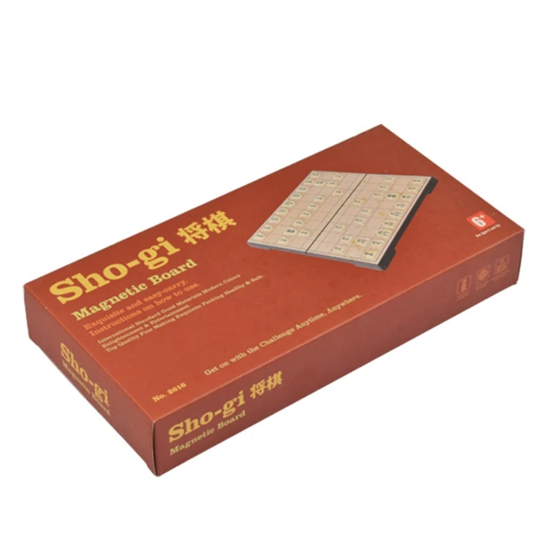 Японская Магнитная Складная японская шахматная игра Shogi настольная