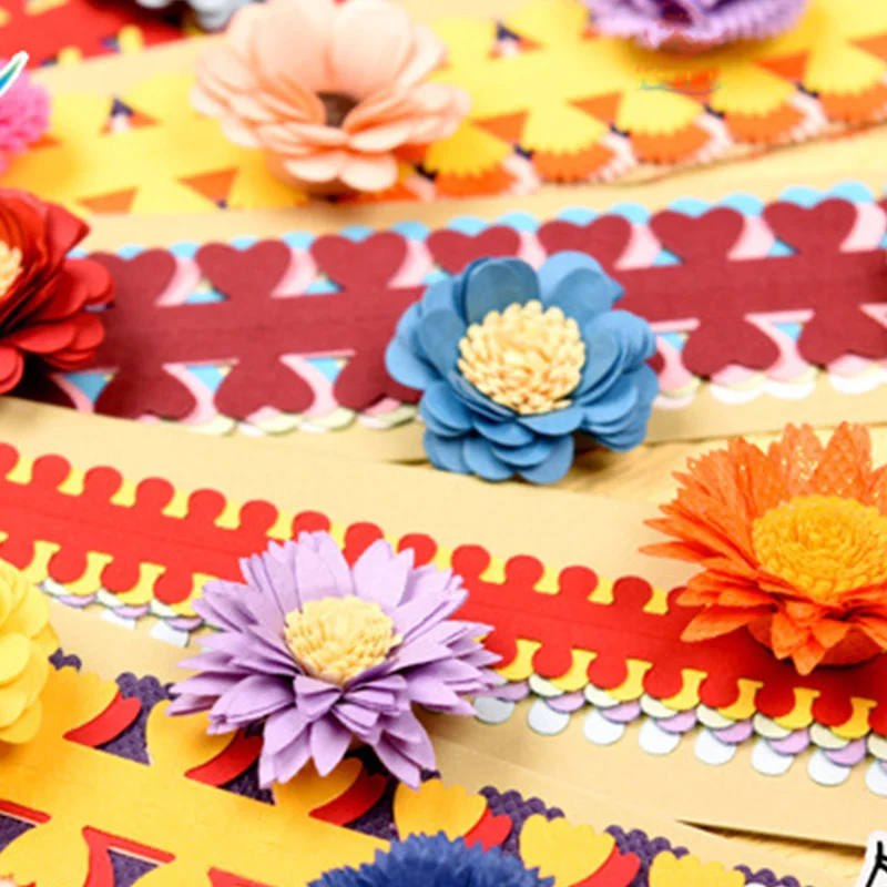 20 полос цветок Квиллинг бумажные полоски Красочные оригами Сделай Сам бумага