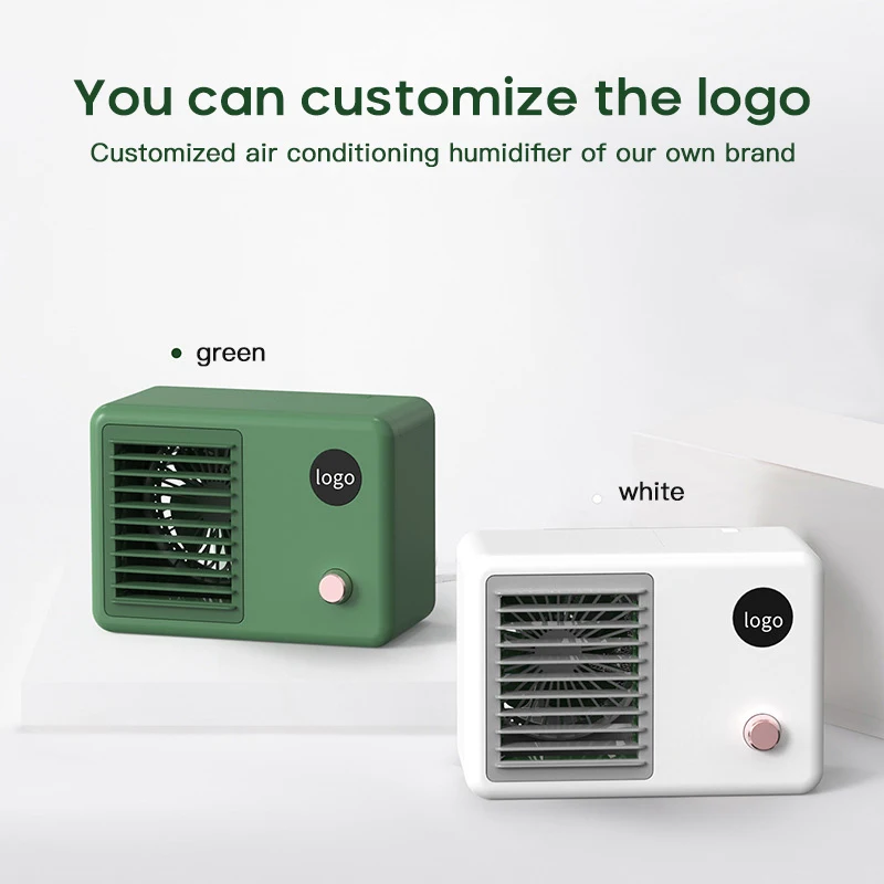 

Dropship 400ml Desktop Water-cooled Fan Mini Air Conditioning Refrigeration Spray Air Cooler USB Charging Cold Air Humidifier