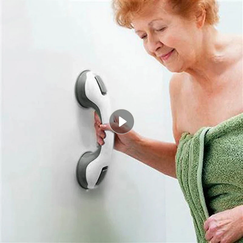 

Vacuum Suction Cup Handle Bathroom Anti Slip Support Fridge Door Windows Pull Handrail Toilet Bathroom Handrail Safe Grab Bar