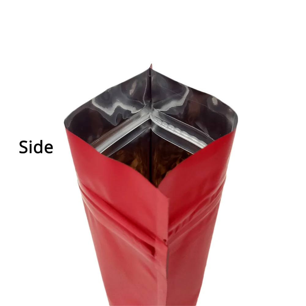 Пластиковый мешок металлический майлар ziplock стенд клапан закрывающийся