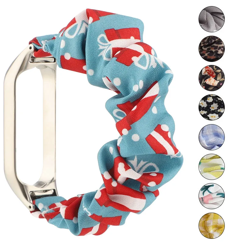 

Elastic Band Watch Bracelet For Xiaomi Mi Band 5 Strap Replaceable Mi band 5 correa Wristband Breathable Watchband For Miband 5