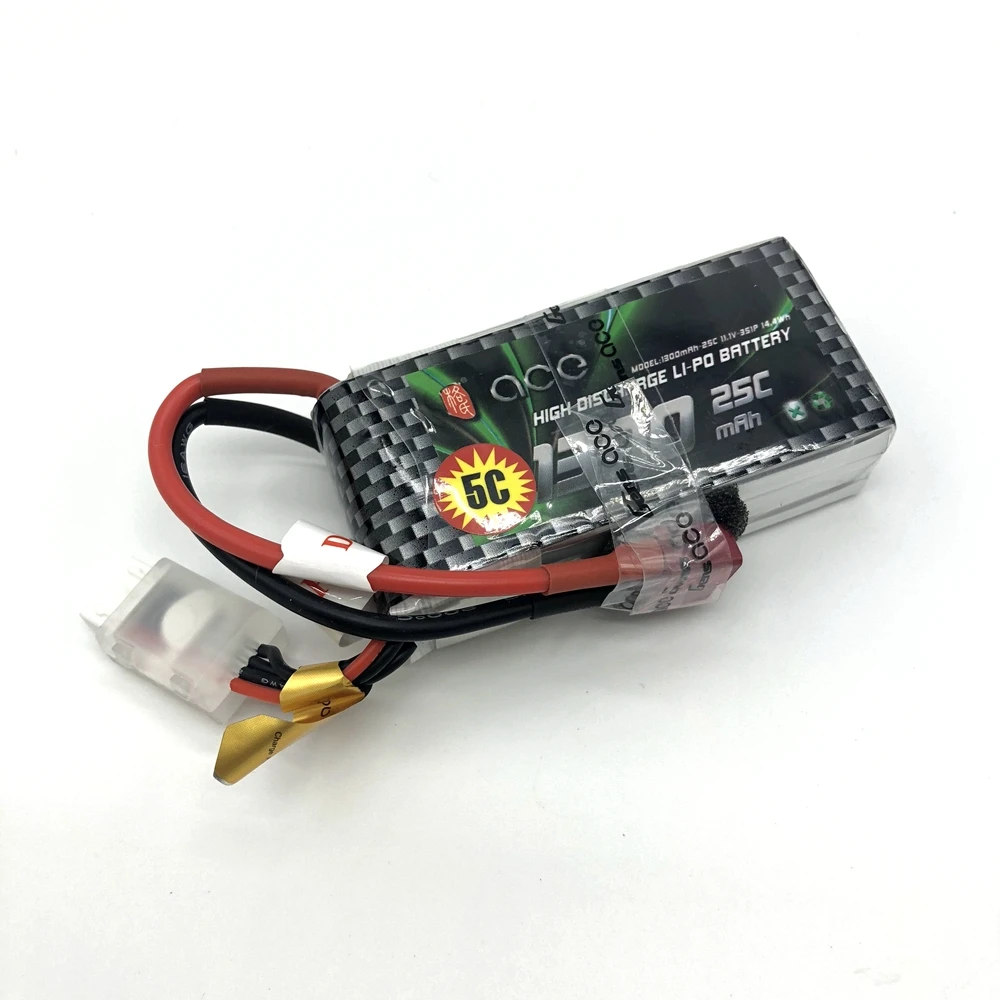 RC самолет ACE GE Батарея 11,1 v 1000 мА/ч, 25C 1300 мАч 25c 1550 мАч 25c 2200 мАч 20c 14,8 в 3300 мАч 25c