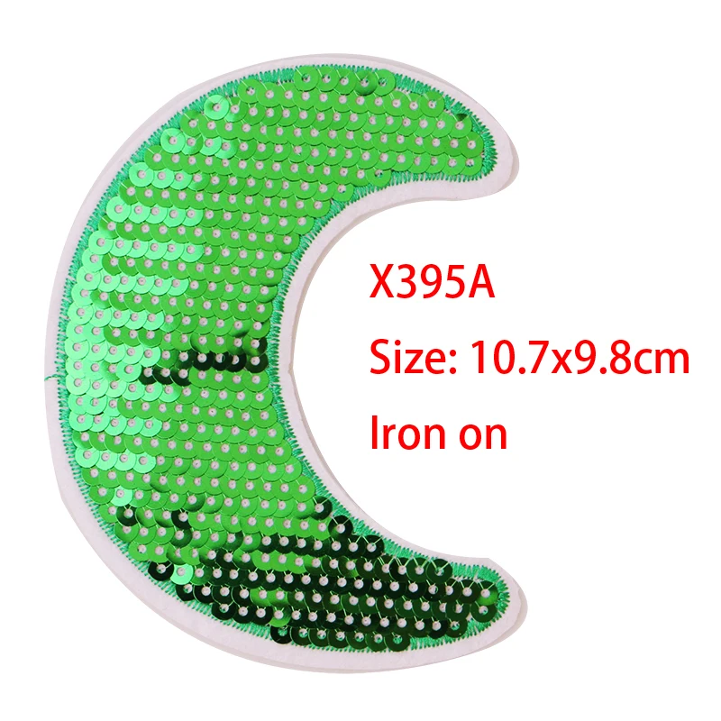 ЛУНА КАКТУС Рождественская елка блестки икона вышивка утюгом на одежде DIY