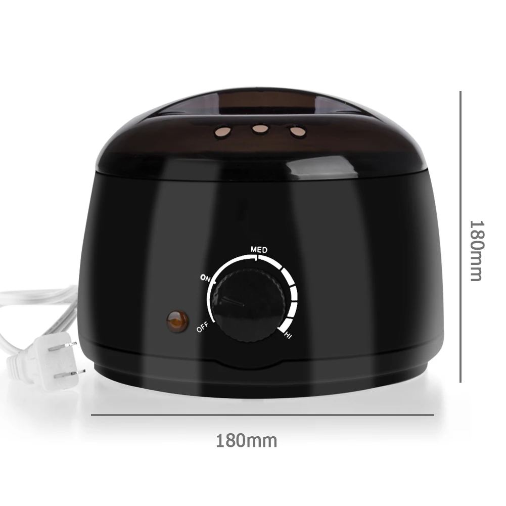 

Large Hair Removal Wax Machine Heater Wax Dipping Pot Bean Wood Stickers Waxing Kit Epilator For Women Wax For Depilation