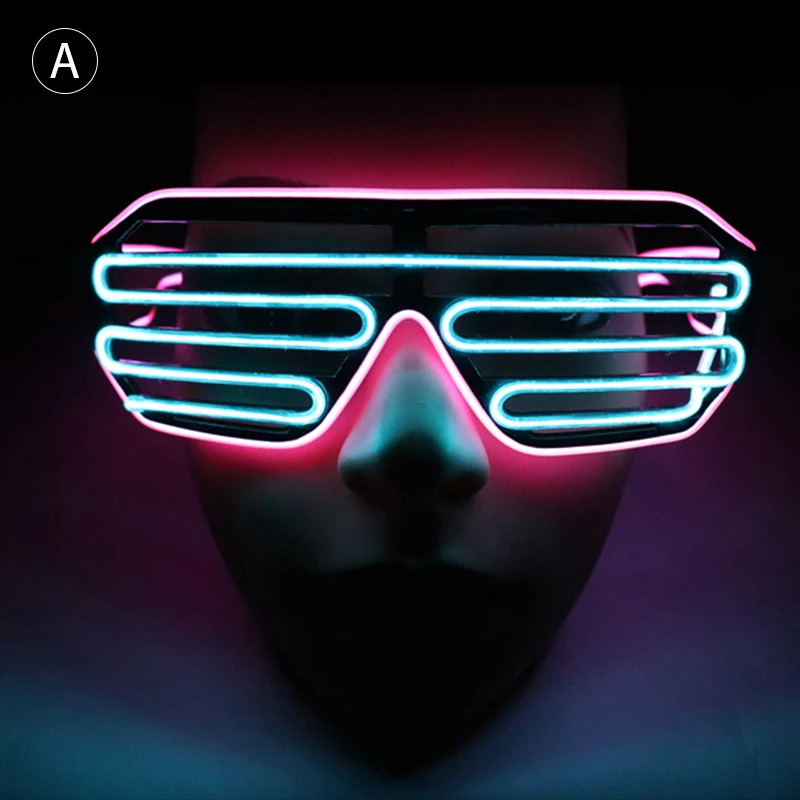 1 шт. светодиодное светящееся неоновое стекло для Хэллоуина | Дом и сад