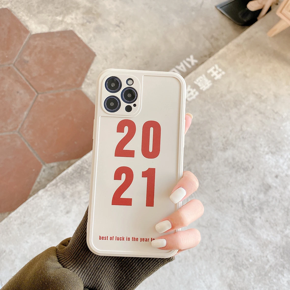 

INS Fashion 2021 Calendar Glossy Phone Case For iphone 12 Pro Max 12 Mini 11 Pro XR XS Max X 7 8 Plus Soft TPU Back Cover Case