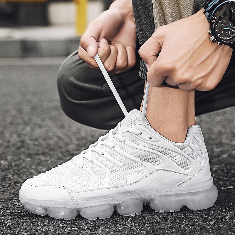 Кроссовки AODLEE мужские спортивные модная сетчатая обувь для бега большой размер 45