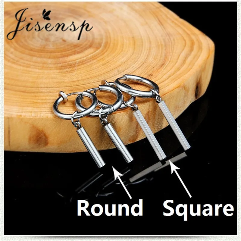 

1 шт., женские серьги-гвоздики в виде цилиндра