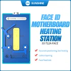 Многофункциональная нагревательная станция Sunshine T12A для iPhone, идентификатор лица, датчик расстояния, материнская плата, задний разъем, ремонт пластины