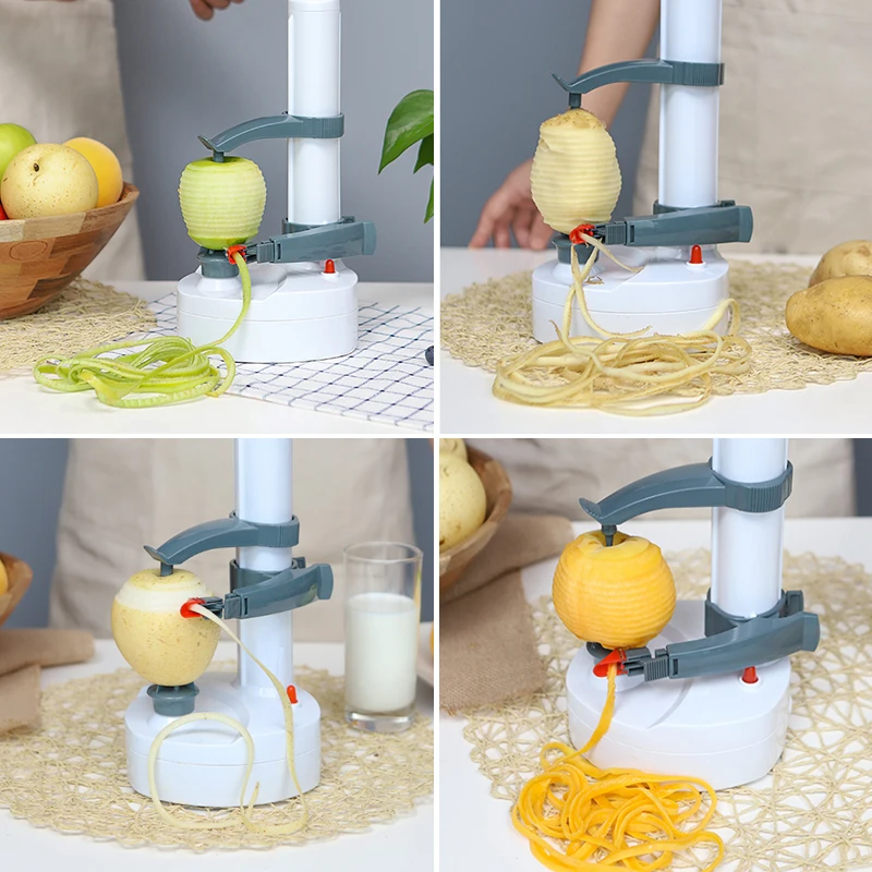 

Electric Peeler Fruit Vegetable Potato Automatic Vegetable Fruit Tool Multi-functional Apple Pear Peeling Cutter Kitchen Gadgets