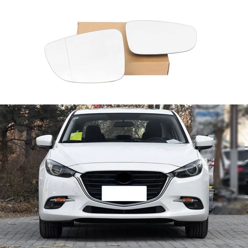 Переднее левое правое боковое зеркало заднего вида для Mazda 3 BN Axela 17-19 6 GL/GJ Atenza 14-19 GHP9-69-1G1 GHP9-69-1G7