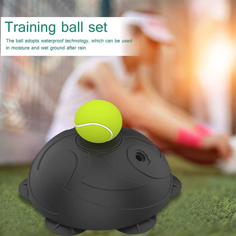 

Tennis Training Device With Ball Single Training Device Practice Self-Duty Tennis Self-learning Rebound Device Sparsring Device