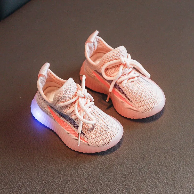 

sneakers kids boys bebe toddler Sport shoes led for girls baby children shoes with light luminous shining glowing