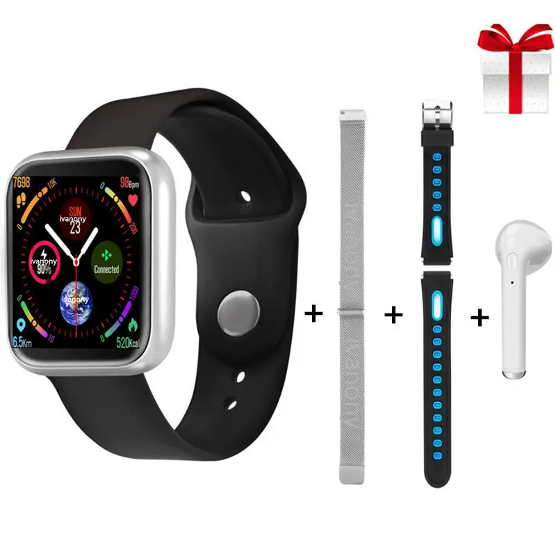 F Smart Wristbadn Watch P70 Blood Pressure Heart Rate Monitor Women Men Sports Smartwatch For iphone Xiaomi VS IWO5 B57 S226 F8 - Цвет: F