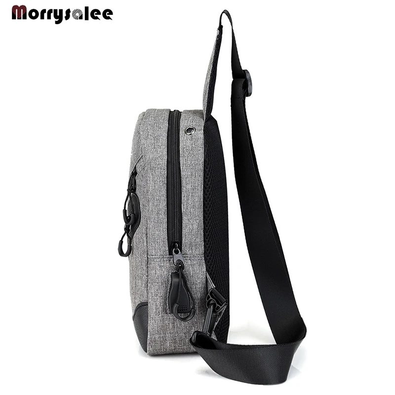 Сумка через плечо мужская на одно косая маленькая нагрудная сумка|Поясные сумки|