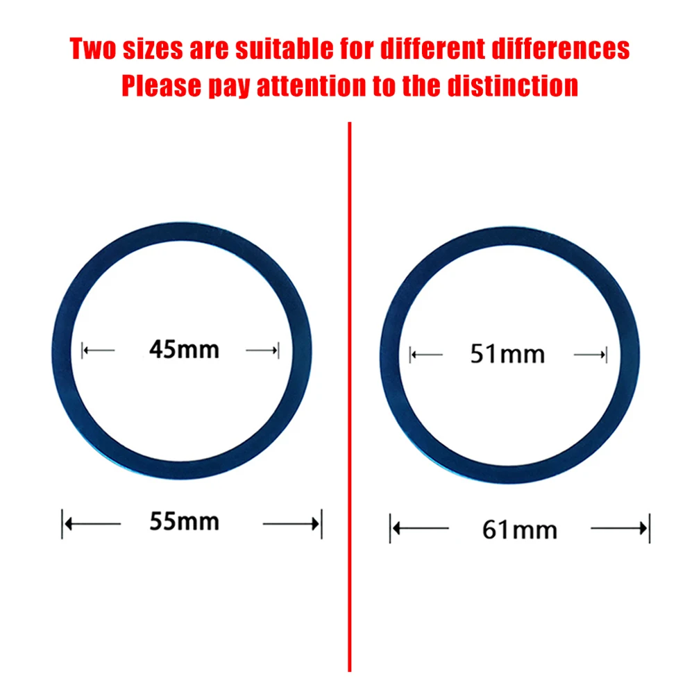 original magnetic car phone mount holder metal ring magnet disk round iron sheet hoop for magsafe magnetic qi wireless charger free global shipping