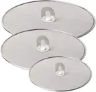 Практичная мелкая сетка останавливает крышку из нержавеющей стали, маслостойкая сковорода, экран от брызг, защита от пролива масла, инструменты для приготовления пищи