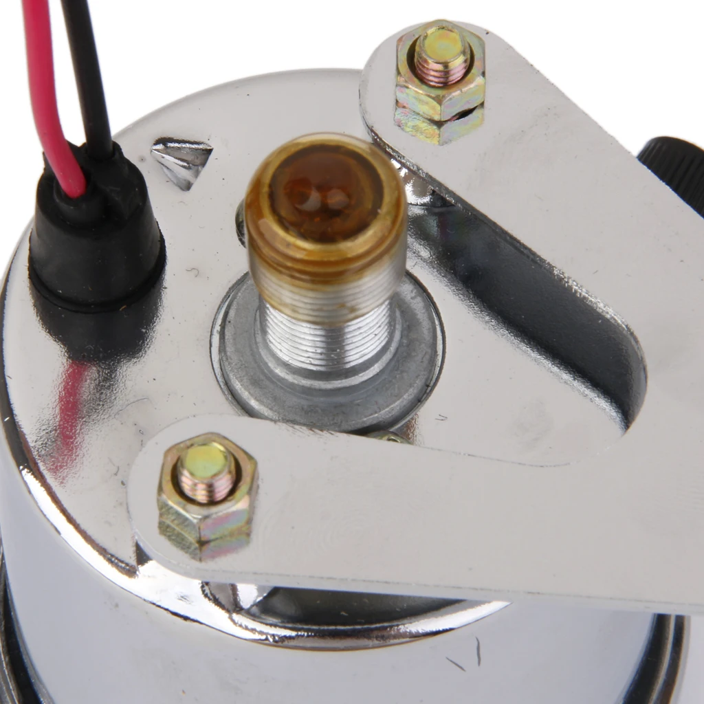 Chrome Universal Motorcycle Dual Odometer Speedometer Gauges Meters | Автомобили и мотоциклы